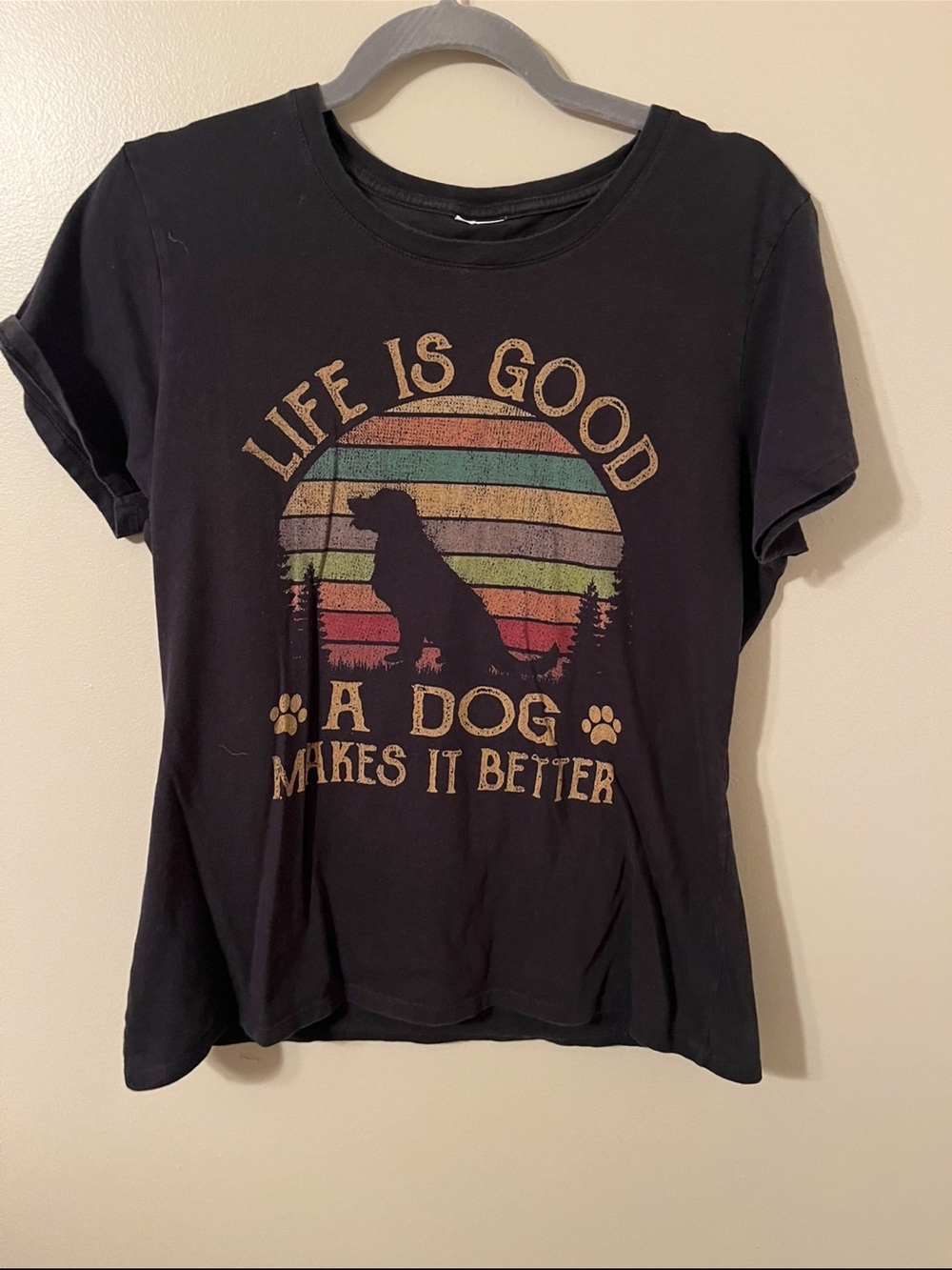 Life is good a dog makes it better